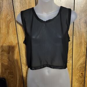 Perfect Pear Crop Top Onyx Buffbunny XL